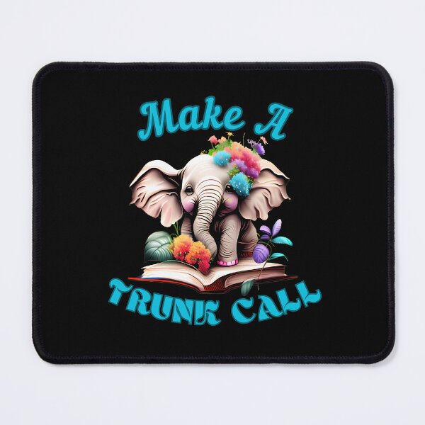 Item preview, Make A Trunk Call. happy elephant designed and sold by ElephantVibes.