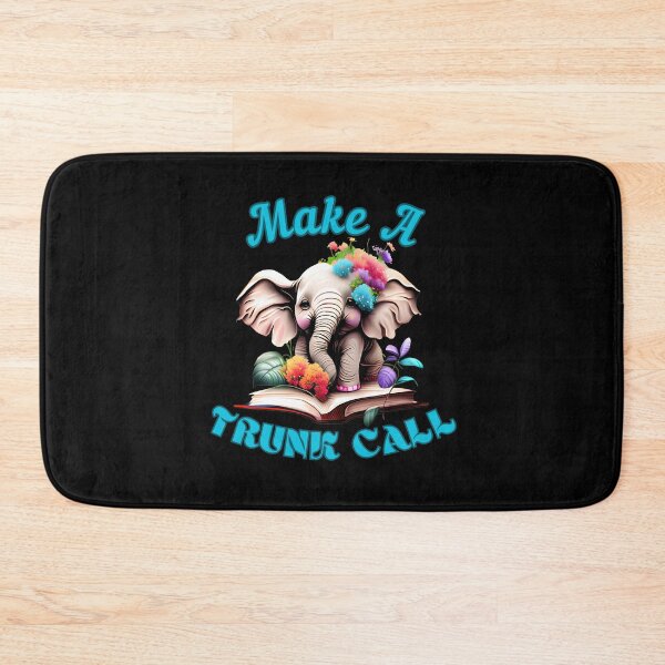 Item preview, Make A Trunk Call. happy elephant designed and sold by ElephantVibes.