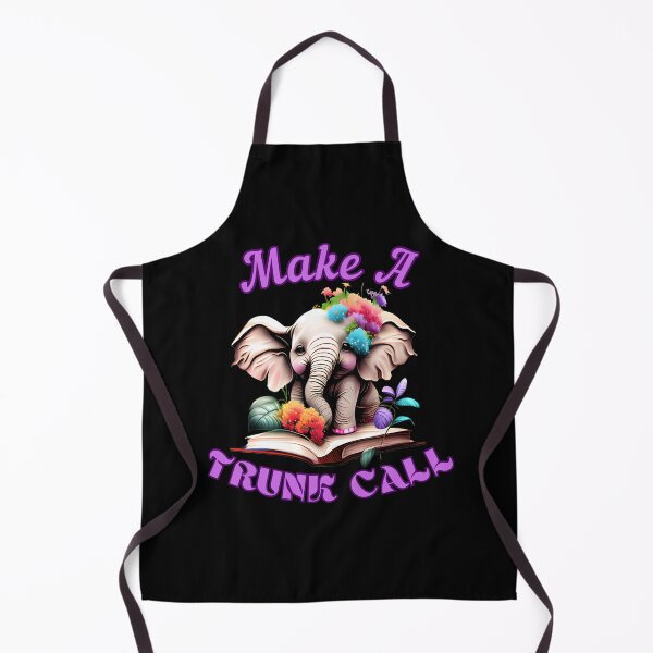 Item preview, Make A Trunk Call elephant quote designed and sold by ElephantVibes.
