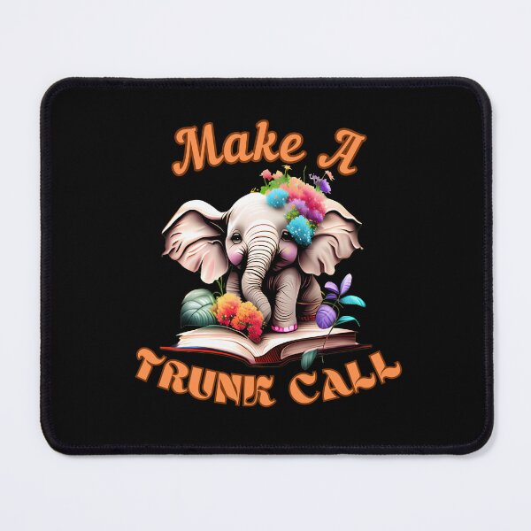 Item preview, Make A Trunk Call Flower elephant designed and sold by ElephantVibes.