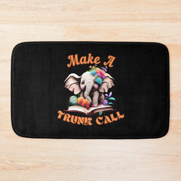 Item preview, Make A Trunk Call Flower elephant designed and sold by ElephantVibes.