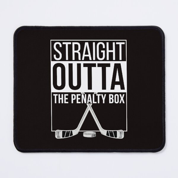 Item preview, Funny ice hockey, Straight outta the penalty box designed and sold by Wow-arts.