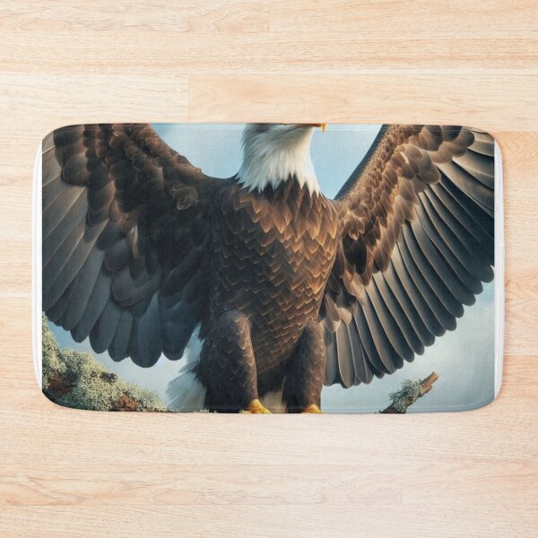 Item preview, Soaring Majesty - Eagle's Graceful Flight Across the Sky designed and sold by ProgressMagnet.