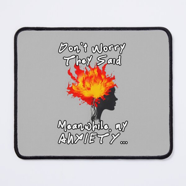 Item preview, Anxious Mind: Mental Health Awareness designed and sold by MillennialVibe.