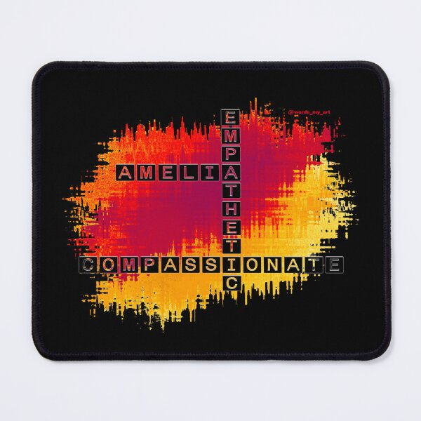 Item preview, Amelia, compassionate and empathetic, crossword designed and sold by words-my-art.