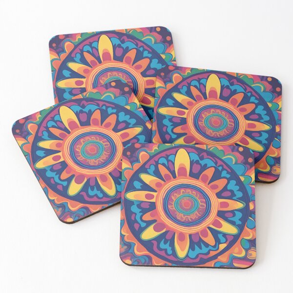 Item preview, Hippie flower art  designed and sold by viljakvamme.