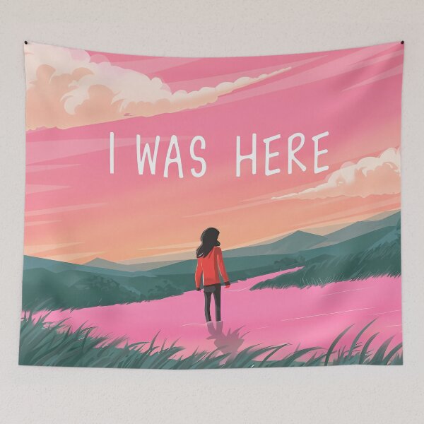 Item preview, I Was Here  designed and sold by ArtByDall.