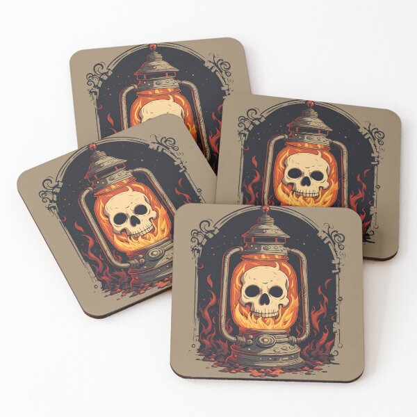 Item preview, Skull in Lantern designed and sold by Ambitious Astronaut.