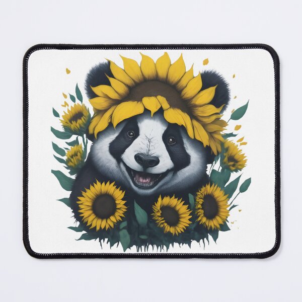 Item preview, Panda Sunflower Crown designed and sold by Designowner.
