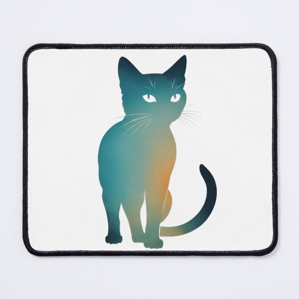 Item preview, Golden Twilight: Cat Silhouette in Forest Sunset designed and sold by ZipperDragon88.