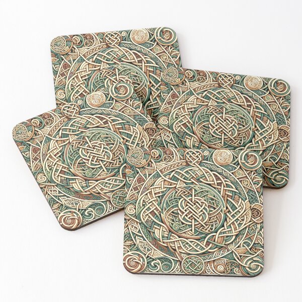 Item preview, Celtic Knot Print Pattern designed and sold by PinUpPizzazz.