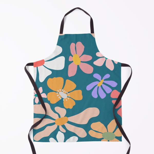 Item preview, Modern and colorful floral pattern designed and sold by AcuarelasCA.