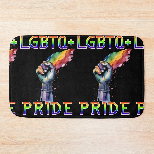 Item preview, Love your Community: LGBTQ+ Pride Fist and Pride Torch designed and sold by MillennialVibe.