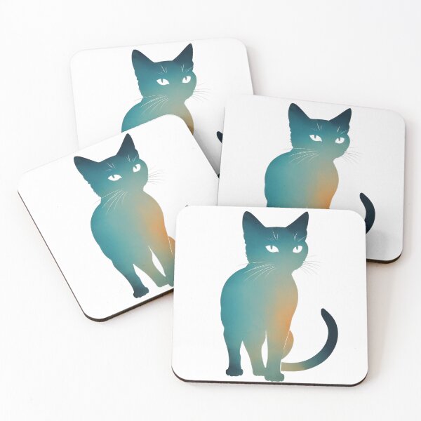 Item preview, Golden Twilight: Cat Silhouette in Forest Sunset designed and sold by ZipperDragon88.