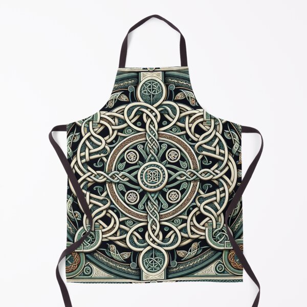 Item preview, Celtic Symbol Pattern Print designed and sold by PinUpPizzazz.