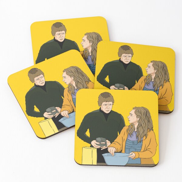 Item preview, Ole Munch and Dot Lyon baking - Fargo Season 5 designed and sold by Elizabeth Freilich.