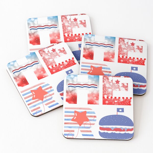 Item preview, hero, red, white and blue designed and sold by seahorse crossing.