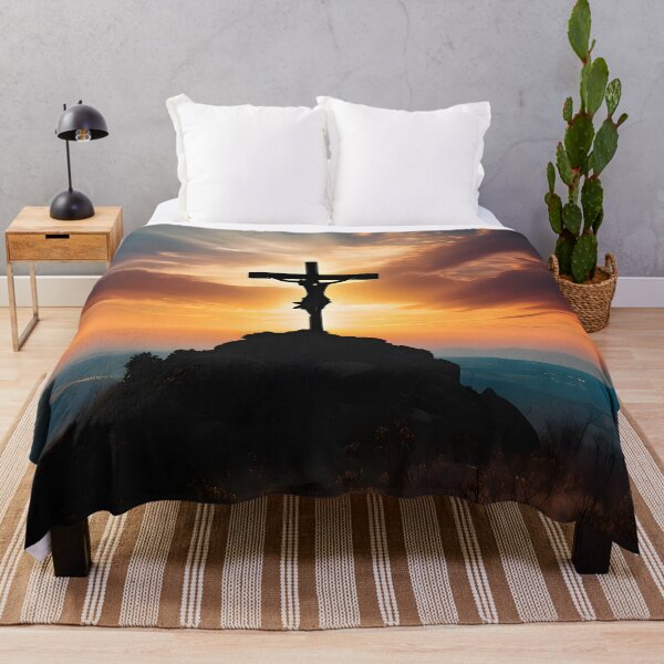 Item preview, The Peace Of The Cross At Sunset designed and sold by Hall-O-Gram.