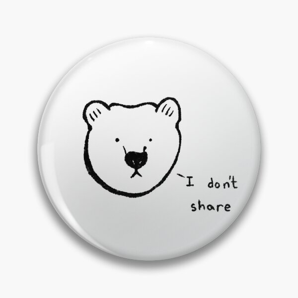 Item preview, I don't share designed and sold by ClosetOfMirrors.