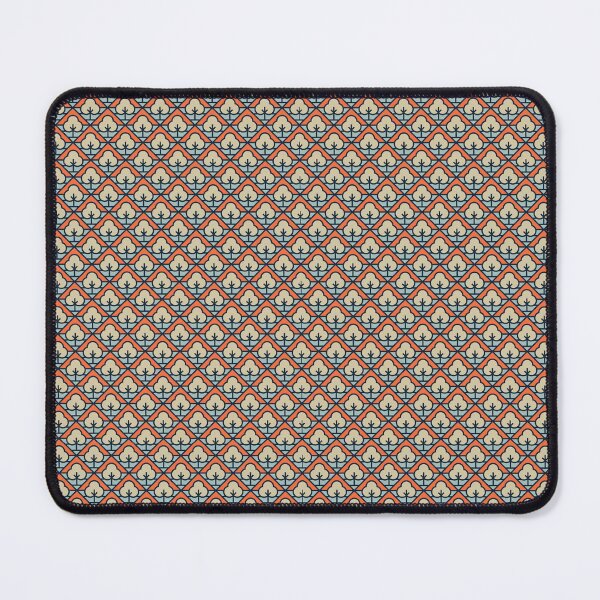 Item preview, Blue Orange Cotton Tree Pattern designed and sold by bunnyboiler.