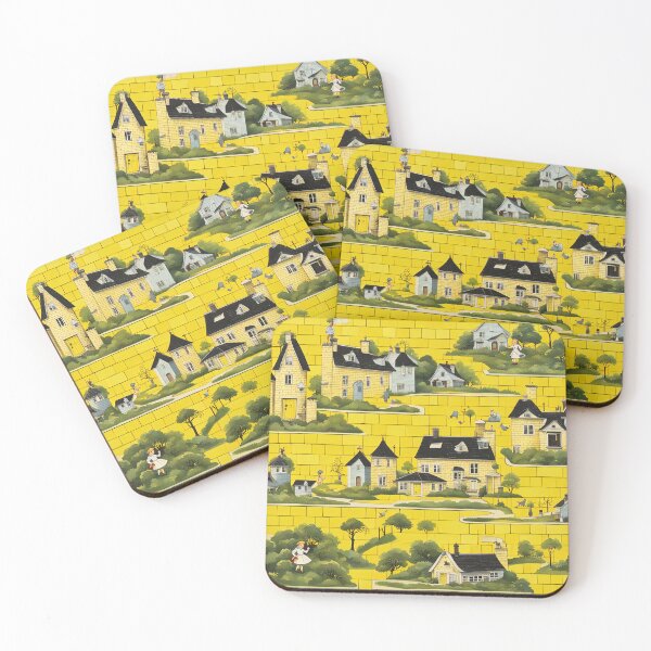 Item preview, Yellow brick town designed and sold by Joanne Walsh.
