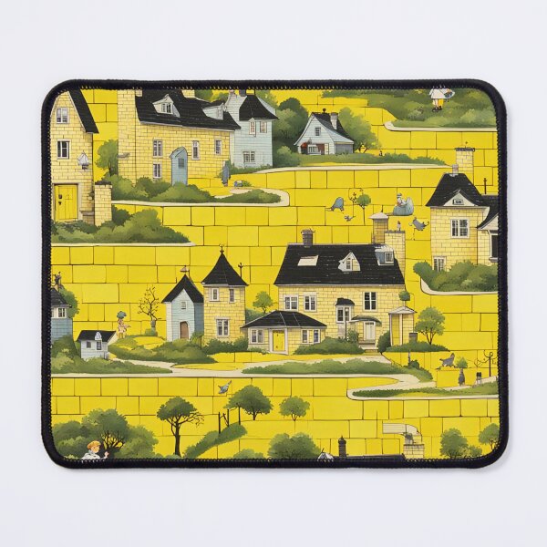 Item preview, Yellow brick town designed and sold by Joanne Walsh.