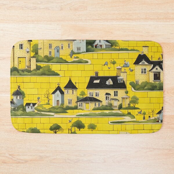 Item preview, Yellow brick town designed and sold by Joanne Walsh.