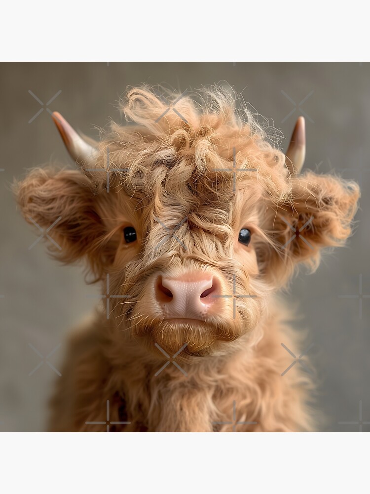 Highland mini cow - 1 Poster