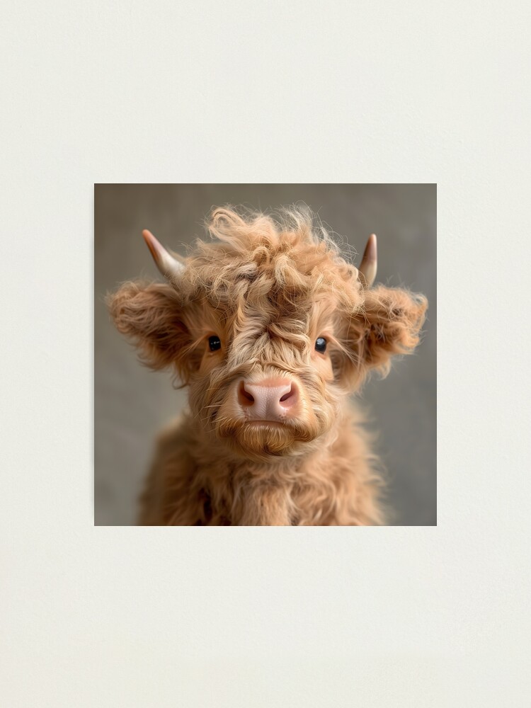 Highland mini cow - 1 Poster