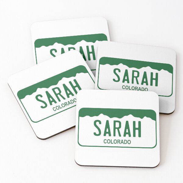 Item preview, Colorado License Plate - Sarah designed and sold by rracheell.
