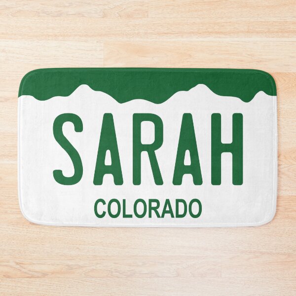 Item preview, Colorado License Plate - Sarah designed and sold by rracheell.