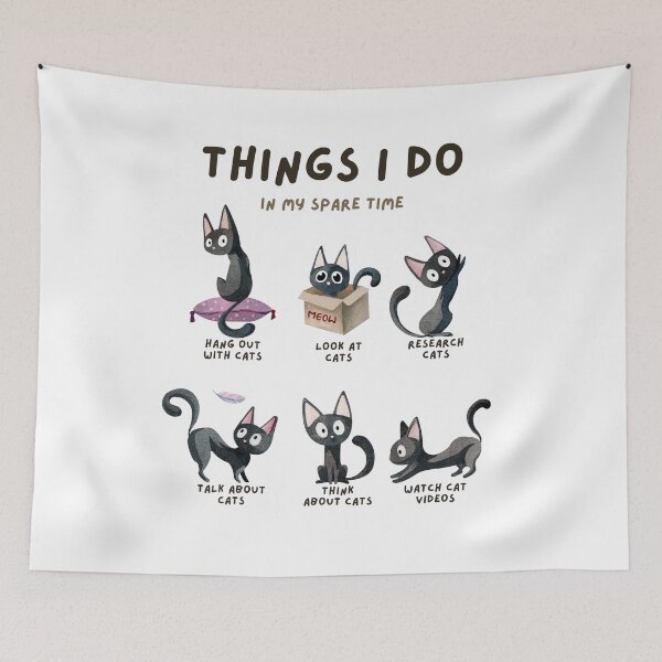 Item preview, Things I do in my spare time- Cat addition designed and sold by DeenaSuzanne.