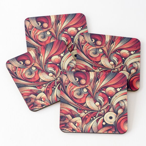 Item preview, Red Abstract Design designed and sold by Alessei.