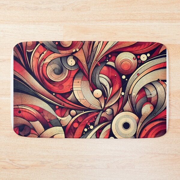 Item preview, Red Abstract Design designed and sold by Alessei.