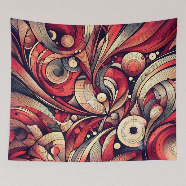 Item preview, Red Abstract Design designed and sold by Alessei.