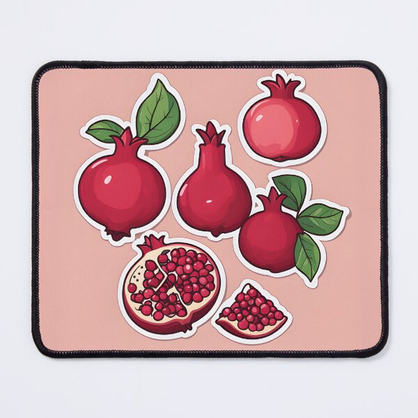 Item preview, cute Pomegranate fruit  designed and sold by krishnajit22.