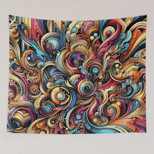 Item preview, Colorful Abstract Design designed and sold by Alessei.