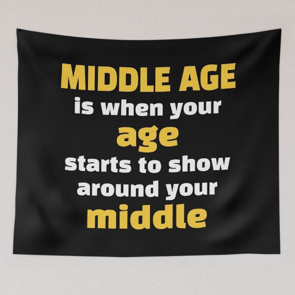 Item preview, Funny Middle Age Humor For Forties Husband And Dad designed and sold by WIZECROW.