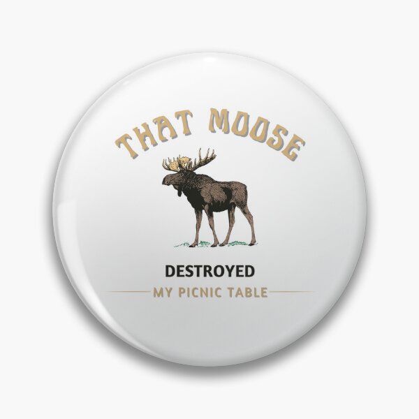 Item preview, Gretchen Moose Picnic Table designed and sold by thebitchesclub.