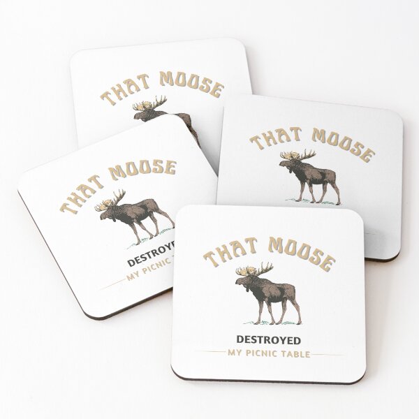 Item preview, Gretchen Moose Picnic Table designed and sold by thebitchesclub.