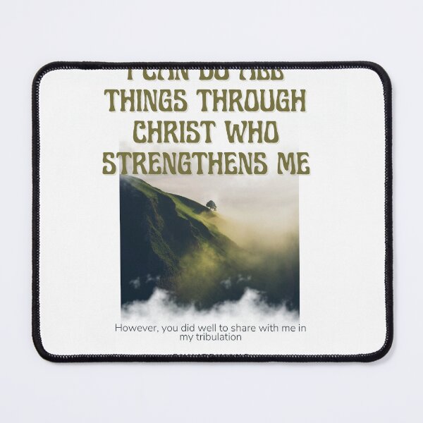Item preview, I can do all things through Christ who strengthens me. designed and sold by JisbellOtiz.