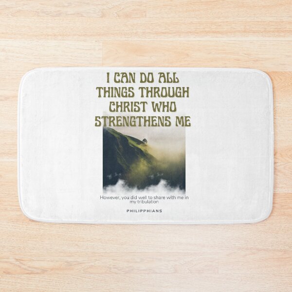 Item preview, I can do all things through Christ who strengthens me. designed and sold by JisbellOtiz.