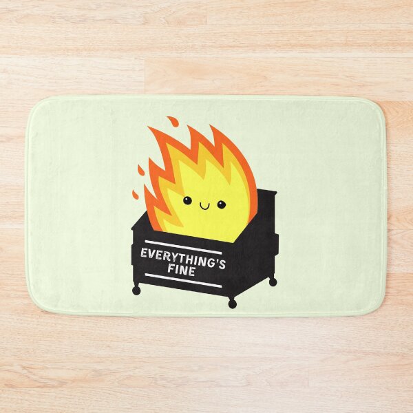 Item preview, Everything's fine designed and sold by PeachyLitchi.
