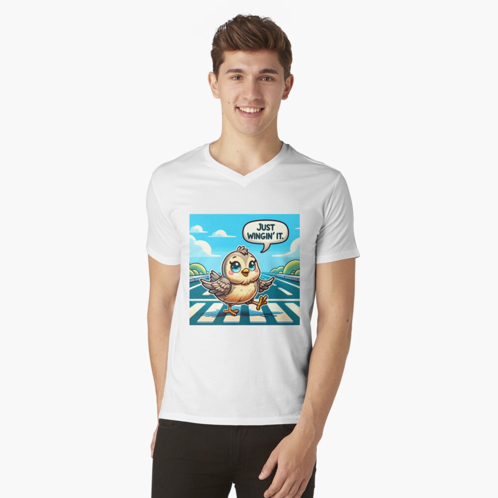 Item preview, V-Neck T-Shirt designed and sold by TeeMugs3.