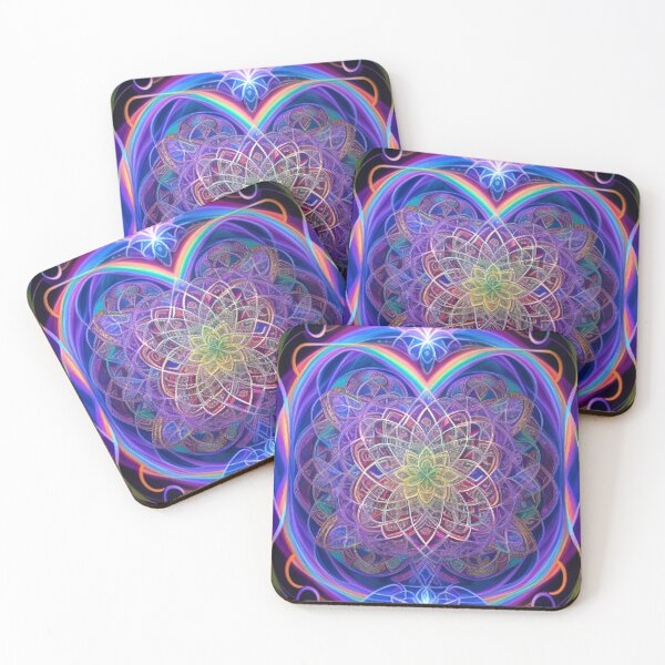 Item preview, Colorful Abstract Sacred Geometry designed and sold by TheDarkWardrobe.