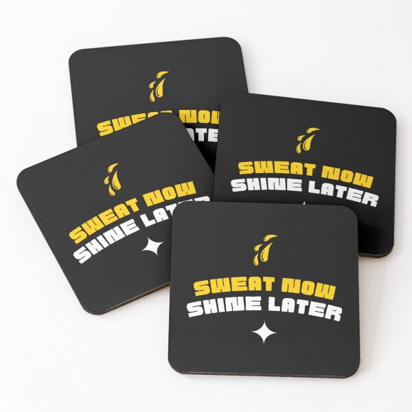 Item preview, Sweat Now Shine Later Motivation Sports Design designed and sold by FlammableTacoTS.