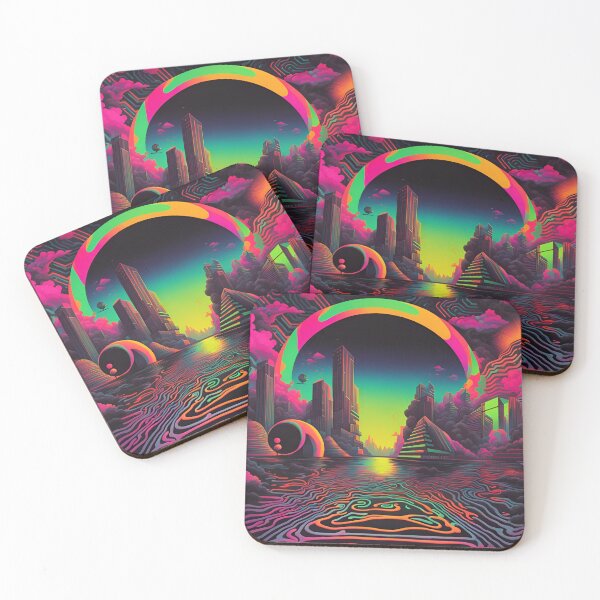 Item preview, Trippy Cityscape designed and sold by LostStudio.