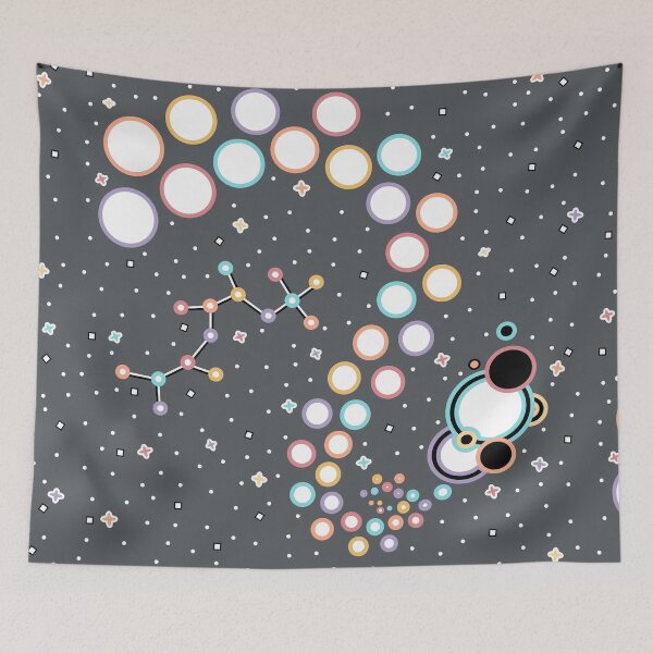 Item preview, Space Flutters, Tentacles, and Molecules designed and sold by thecakelin.