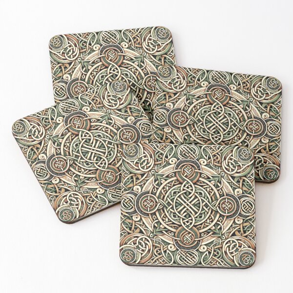 Item preview, Celtic Knot Pattern Print designed and sold by PinUpPizzazz.