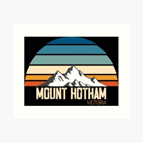 Item preview, Mount Hotham (black) designed and sold by rillak.
